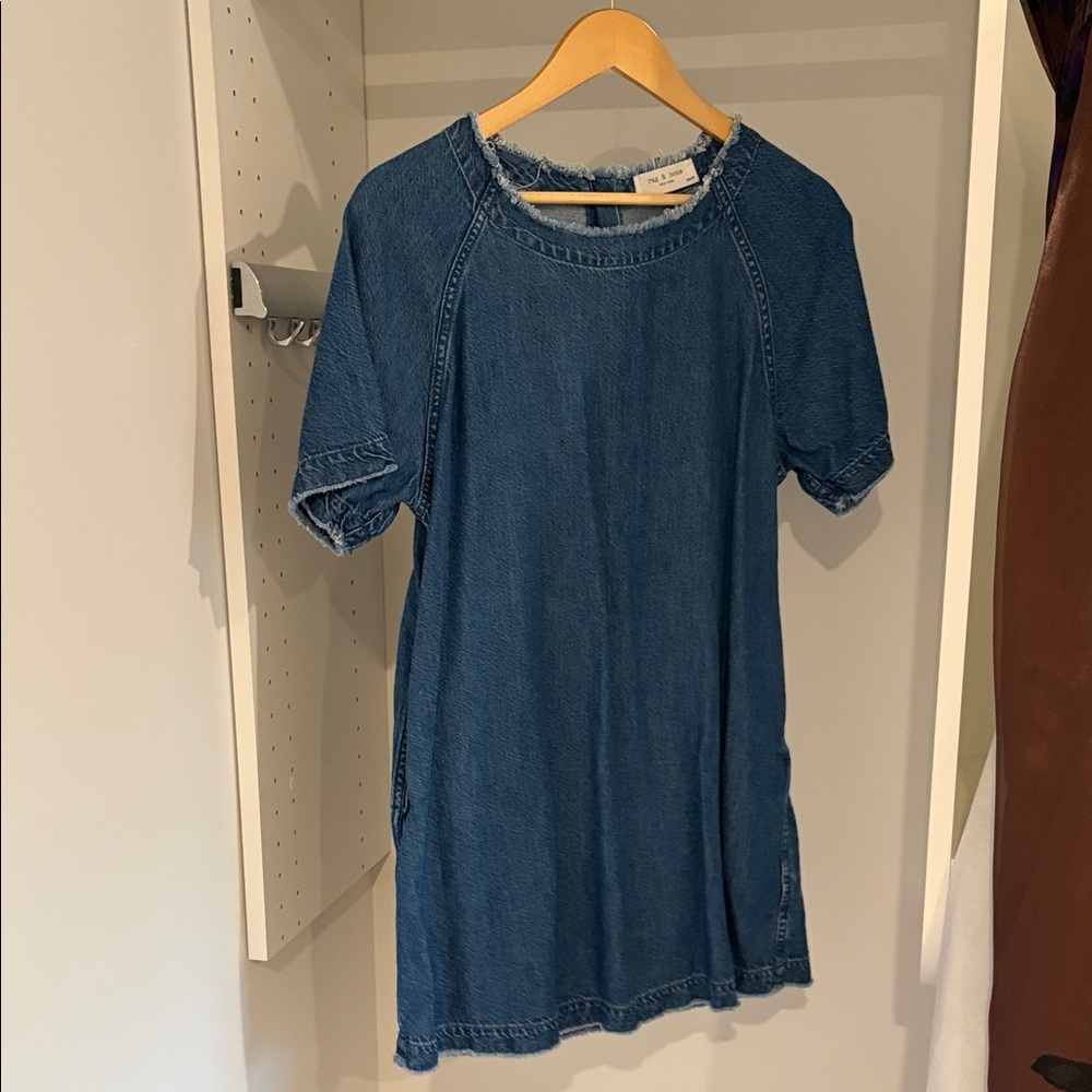 rag & bone Blue Mini Dress